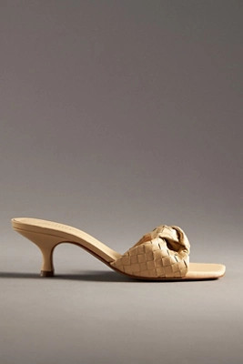 Schut Kareena Knot Kitten-Heel Mules | Anthropologie (US)
