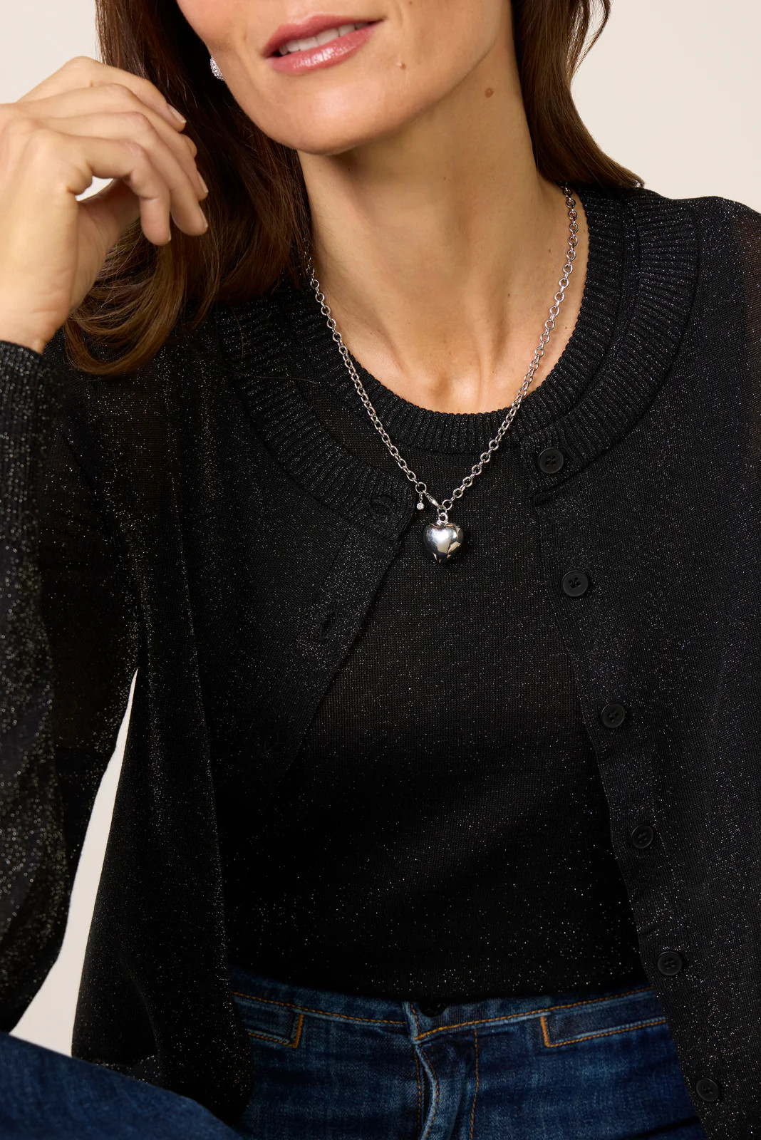 Carina Mini Heart Necklace | Evereve