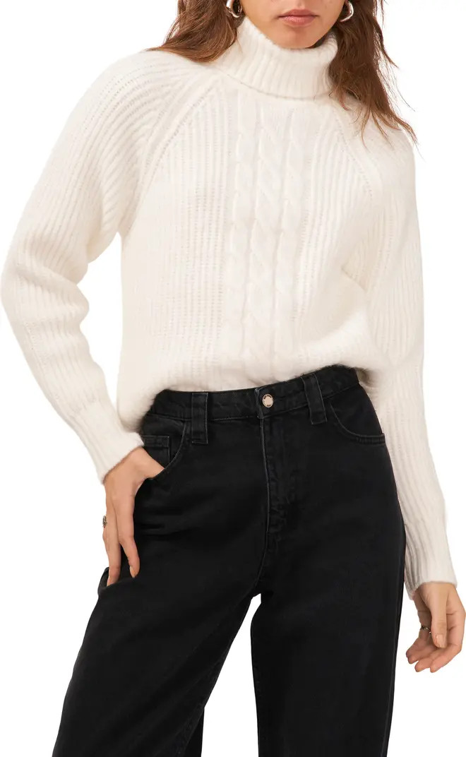 Back Cutout Turtleneck Sweater | Nordstrom