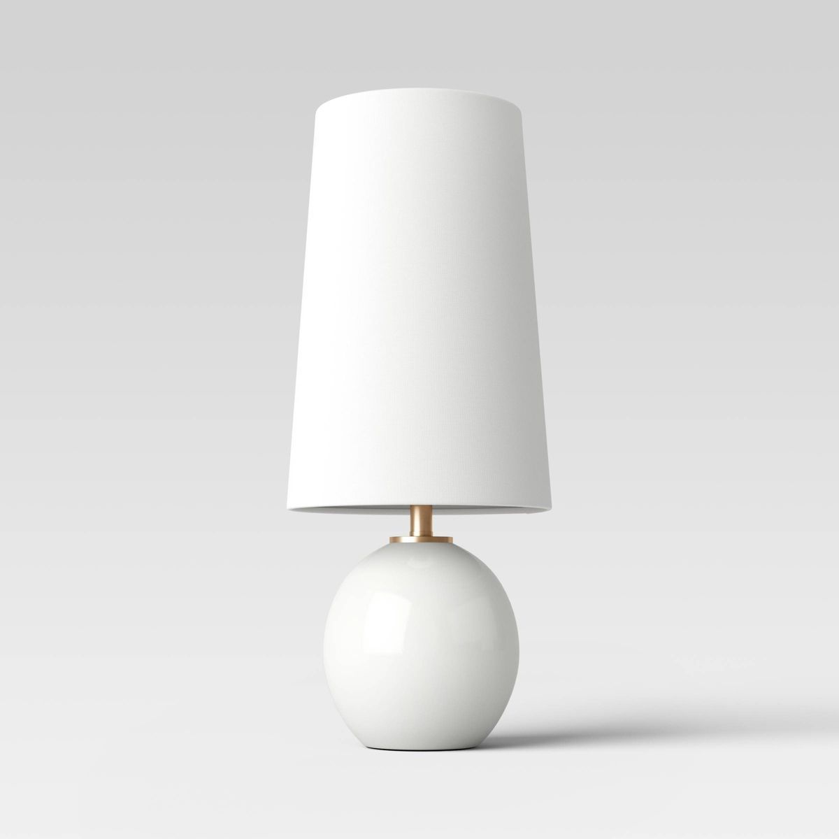 21"x9" Marble Table Lamp Off-White - Threshold™ | Target