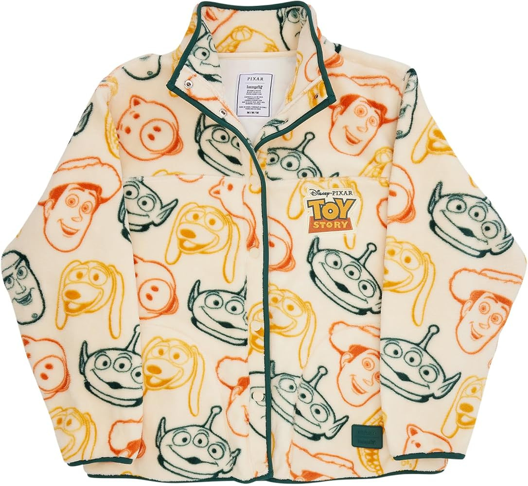 Loungefly Pixar Toy Story 30Th Anniversary Snap Front Jacket | Amazon (US)