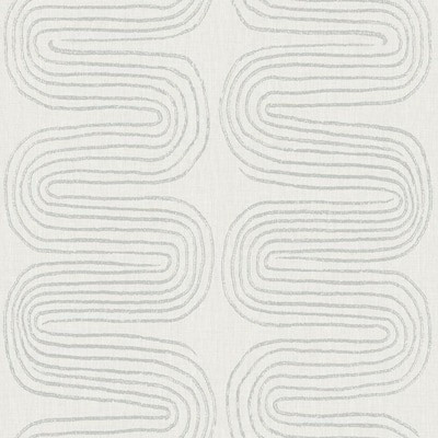 Origin 21 Peel and Stick Wallpaper Ziggy Grey Lowes.com | Lowe's