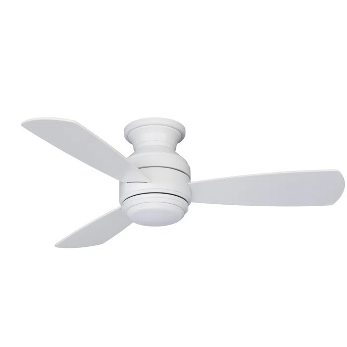 44" Lasky 3 Blade Ceiling Fan, Light Kit Included | Wayfair North America