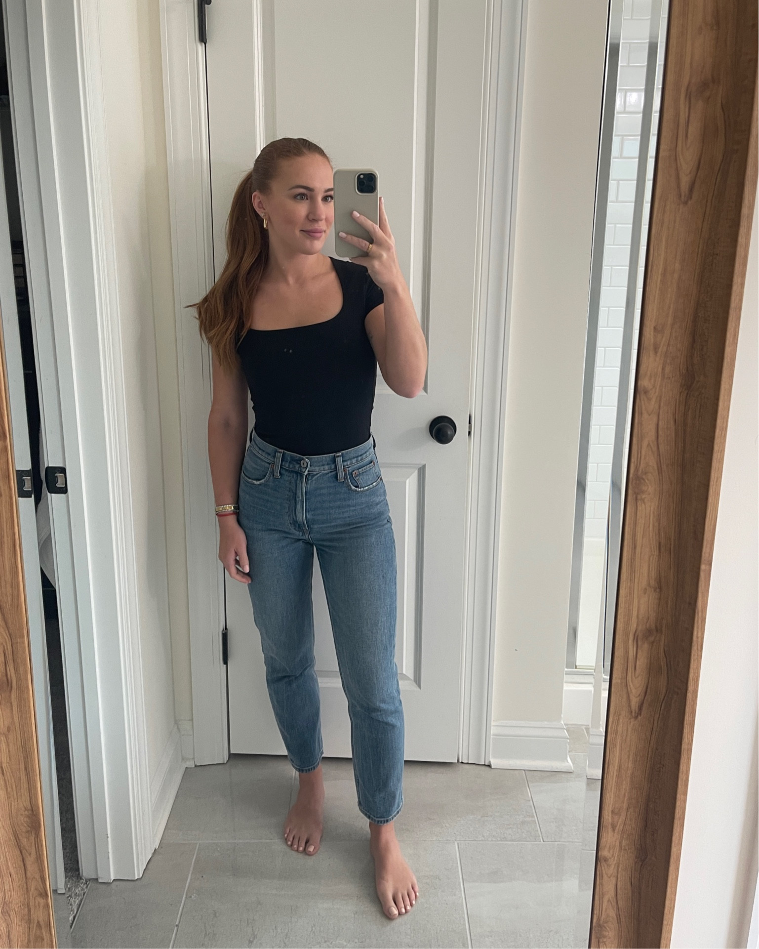 Abercrombie jeans, Abercrombie haul, Abercrombie bodysuit

Jeans are in color “Medium” , TTS in curve love sizing (extra 2 inches in hip!)

#LTKunder100 #LTKBacktoSchool #LTKSeasonal