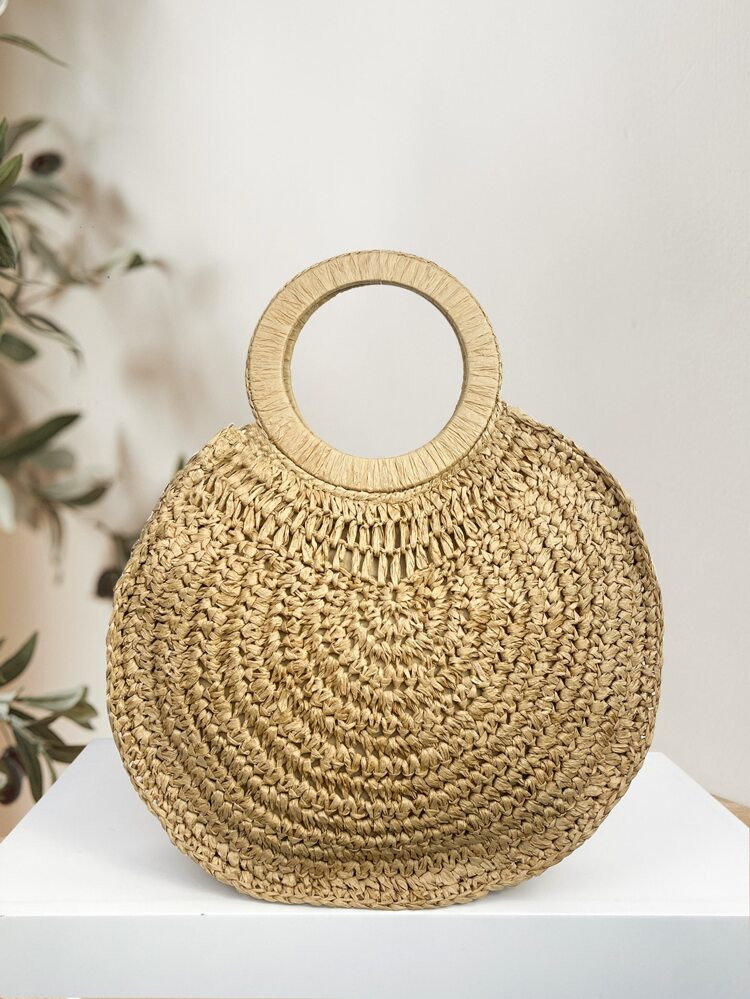 Straw Circle Bag | SHEIN