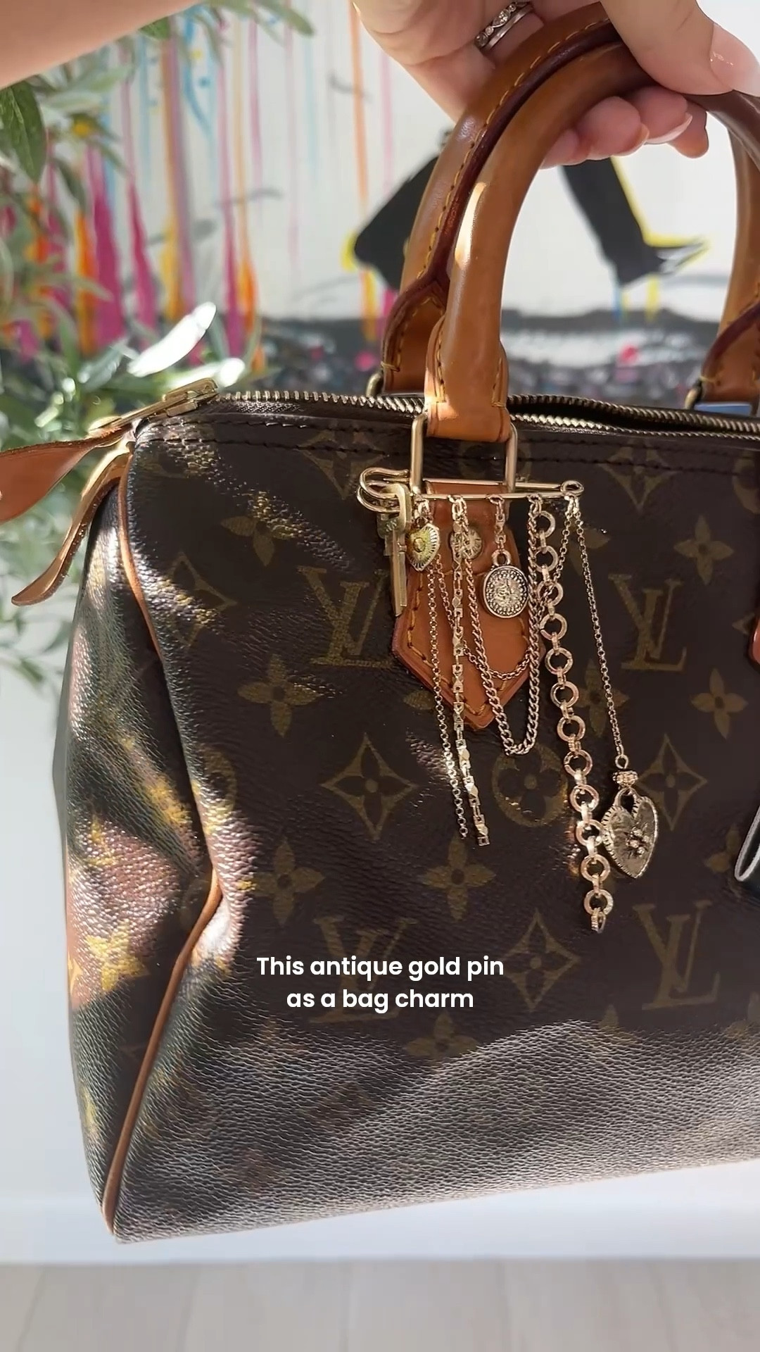 Bag charms are trending, but I’m here for the unique look of an antique gold pin to match the vintage hardware on my speedy 25 . 

🔑I also added the LV key to the pin as a holder instead of purchasing a clochette. The gold tones matched perfectly.

#bagcharm #vintagepin #freepeople #speedy #louisvuitton



#LTKStyleTip #LTKFindsUnder50