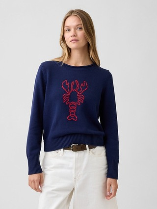 Rollneck Intarsia Sweater | Gap Factory