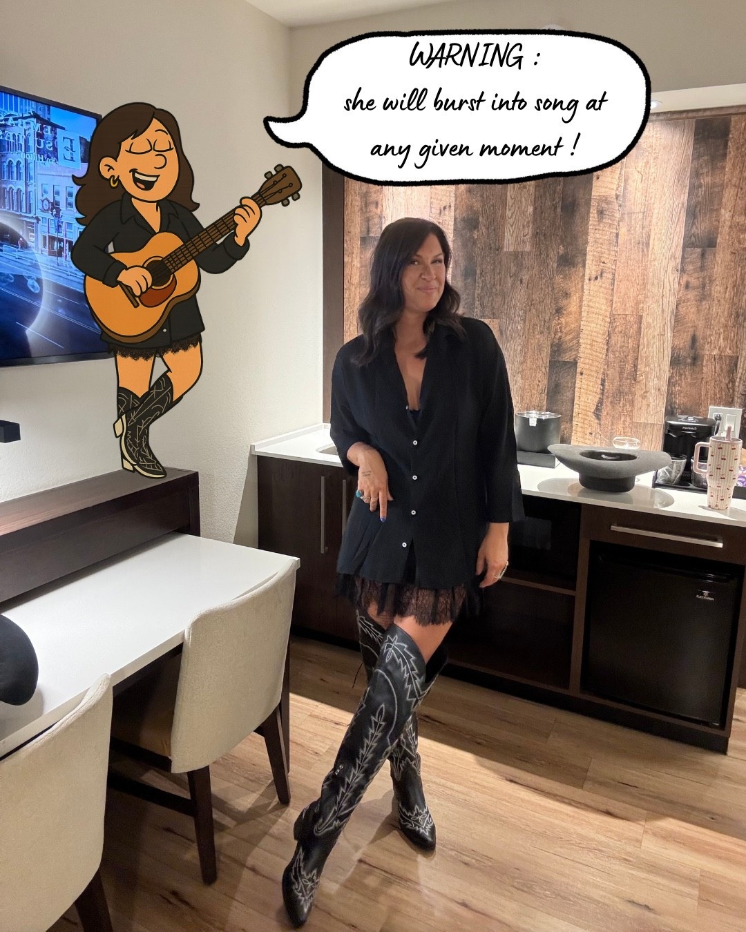 I think this is one of the cutest concert outfits I’ve put together (maybe I’m just super partial to the boots) while also being one of the comfiest! I didn’t have to worry about anything being too fitted , bloating, etc. but also felt sassy ! 
I did my true size in all of it 


#LTKMidsize #LTKFindsUnder50 #LTKTall