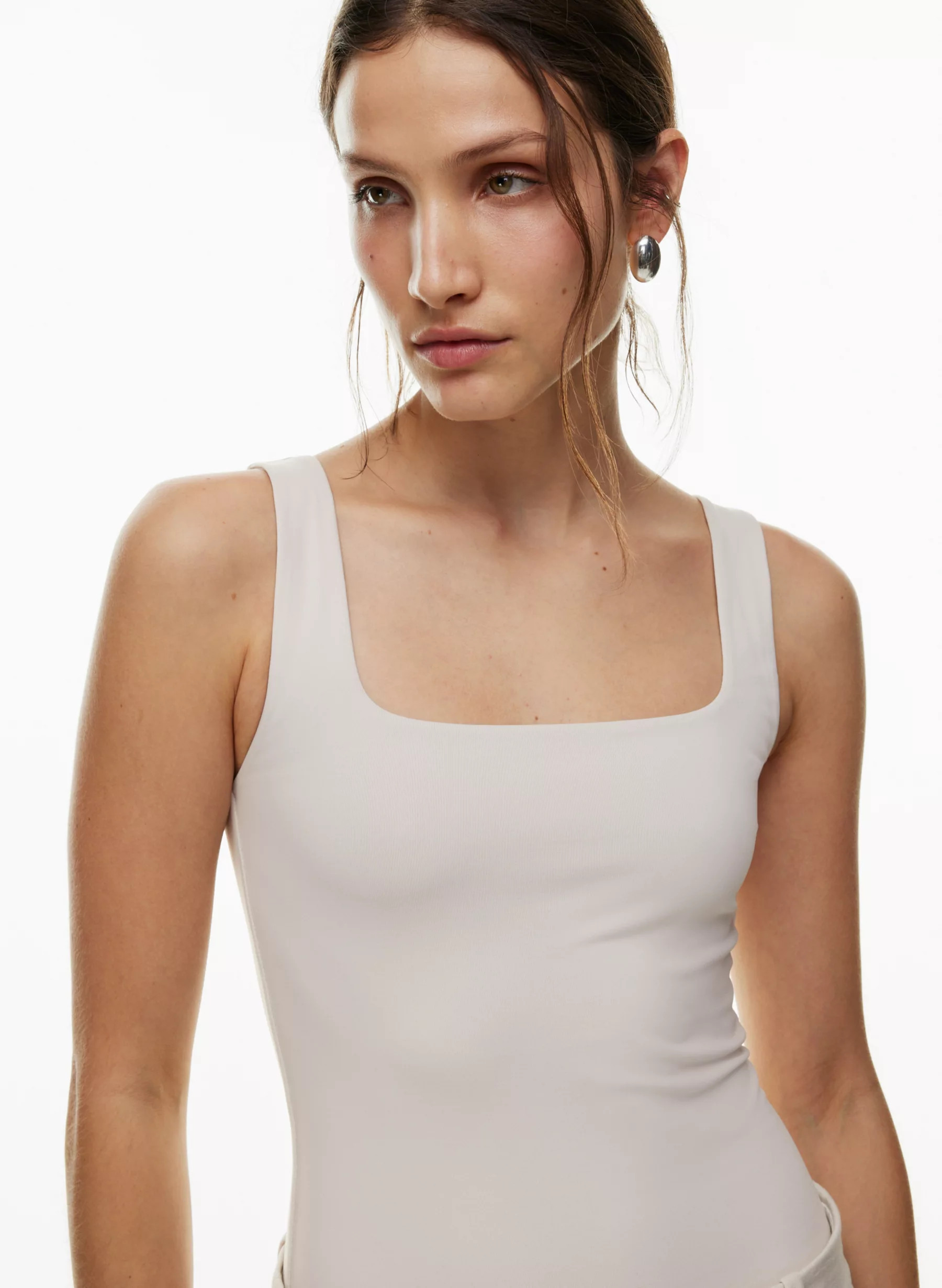CONTOUR SQUARENECK HIP TANK | Aritzia