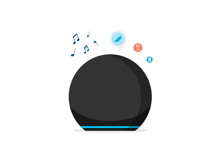Echo Dot (4th Gen) | Smart speaker with Alexa | Charcoal | Amazon (US)