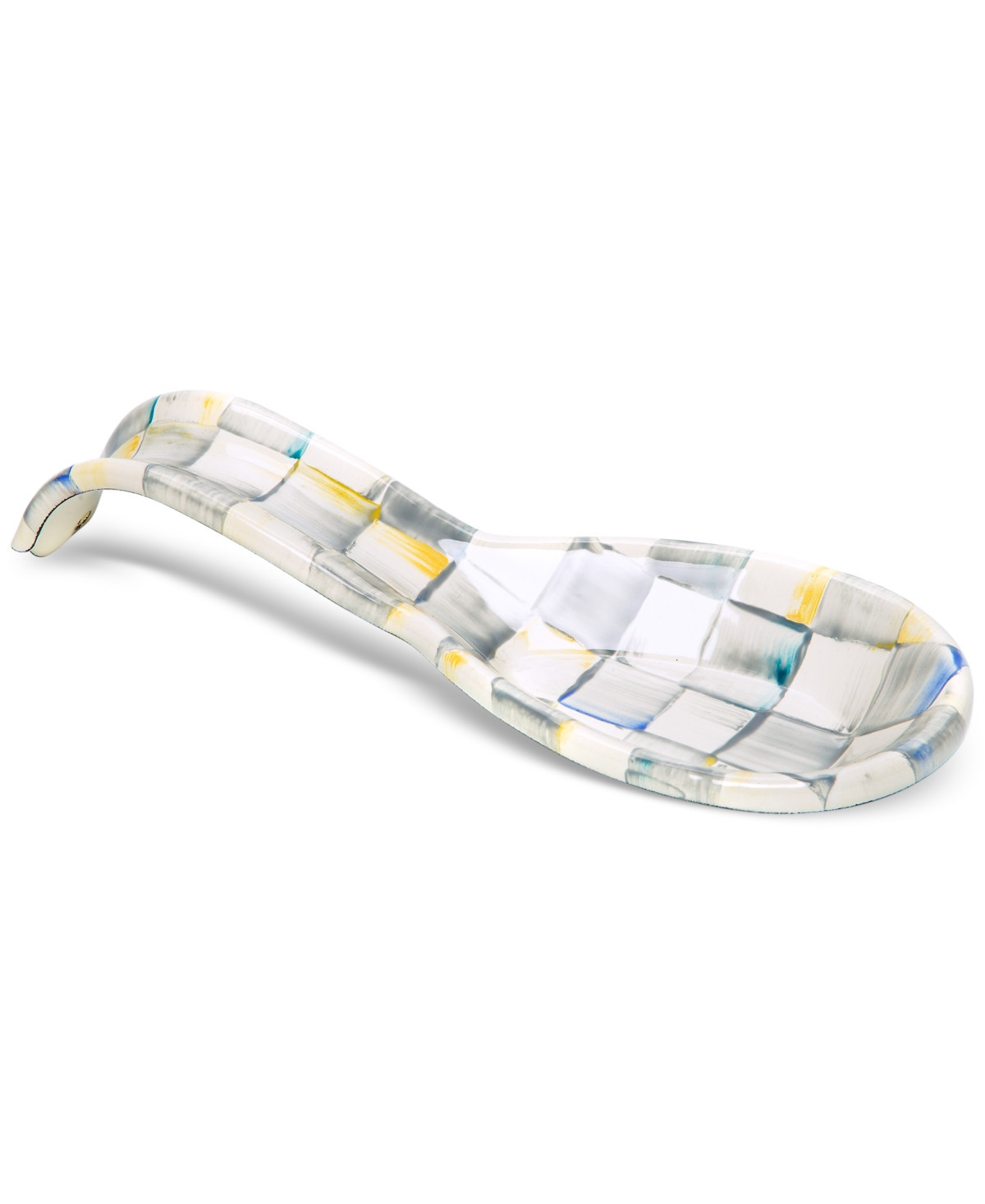 Mackenzie-Childs Sterling Check Spoon Rest | Macy's