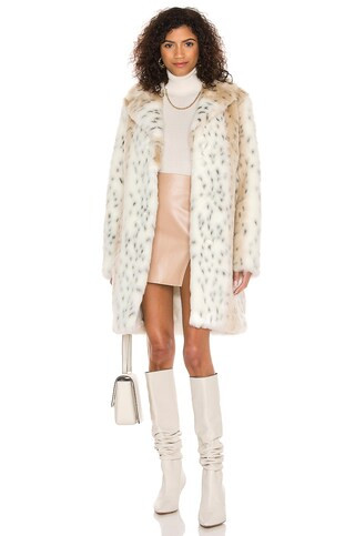 MAJORELLE Fifi Coat in Spotted Multi from Revolve.com | Revolve Clothing (Global)