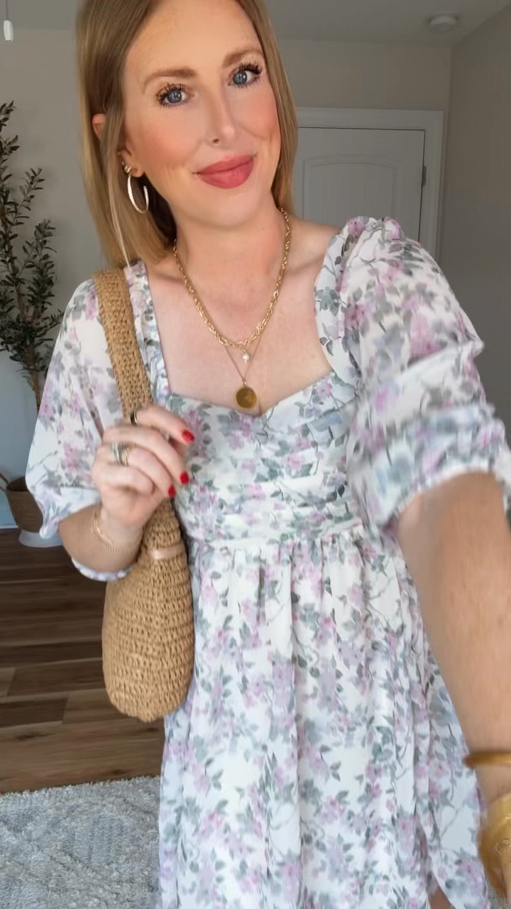 Kohls outfit try on! This floral mini dress is so pretty. Wearing a size medium- it’s the juniors line so I’d recommend sizing up one  


@kohls #kohls #kohlspartner 

#LTKSaleAlert #LTKootd