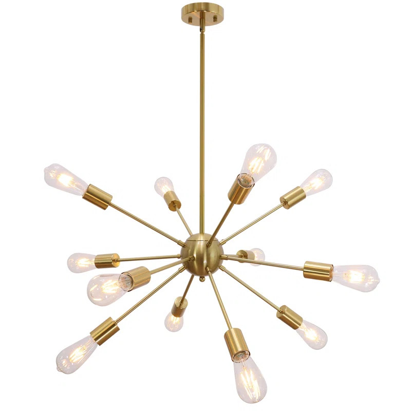 Nasser 12 - Light Sputnik Sphere Chandelier | Wayfair Professional