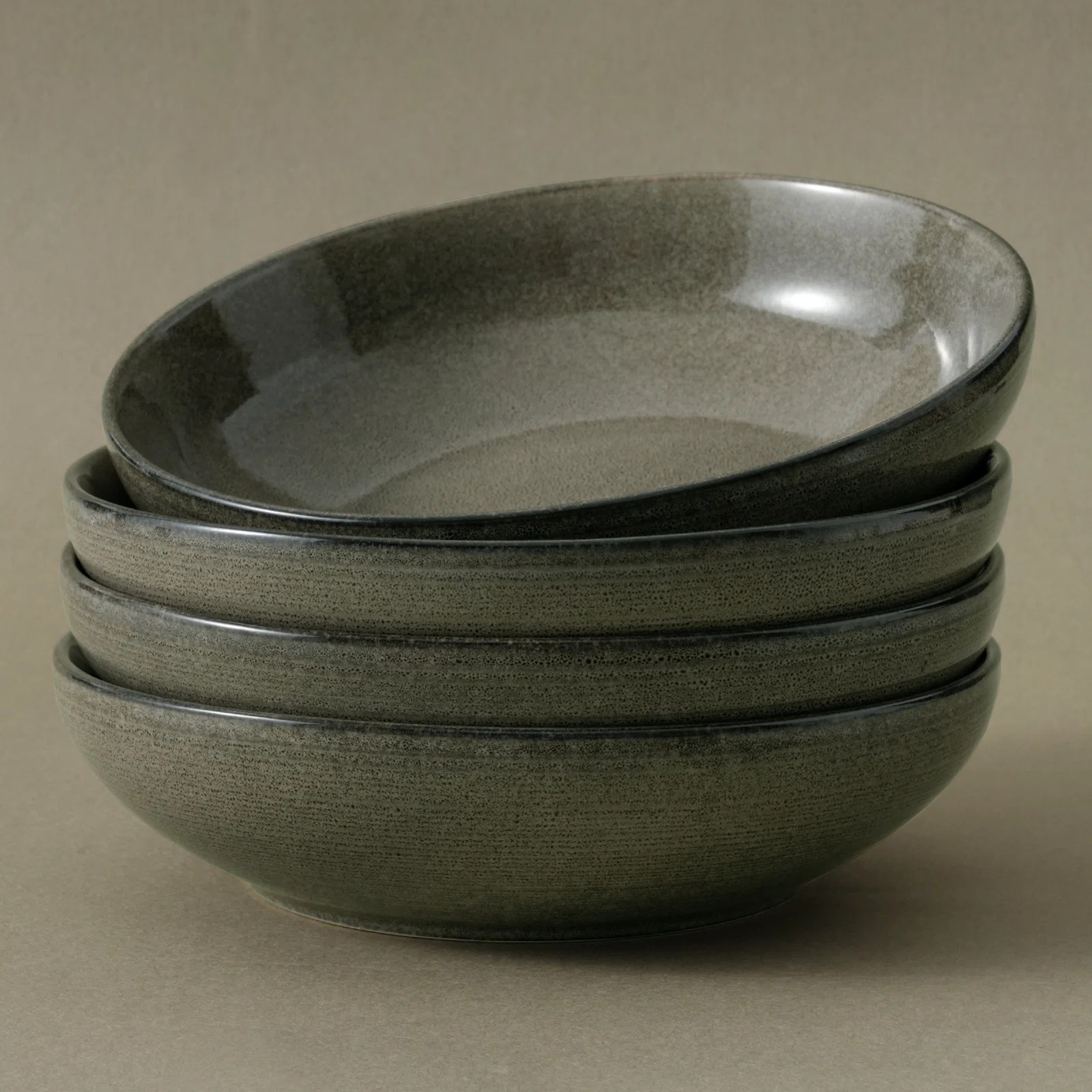4 Piece 8.6 Inch Pasta Bowl Set, Stoneware Bowls Set | Wayfair North America