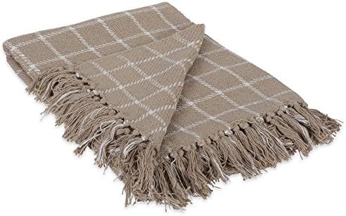 DII 100% Cotton Checked Throw for Indoor/Outdoor Use Camping Bbq's Beaches Everyday Blanket, 50 x... | Amazon (US)
