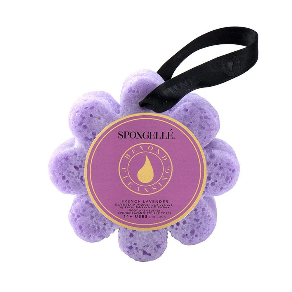 Wild Flower Bath Sponge - French Lavendar | The Horseshoe Crab
