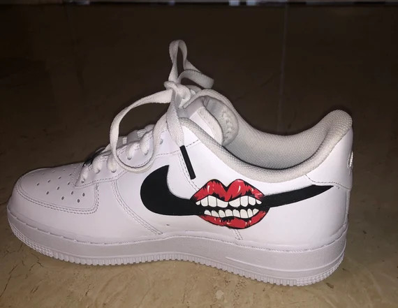 Nike Lips AF1 | Etsy | Etsy (US)