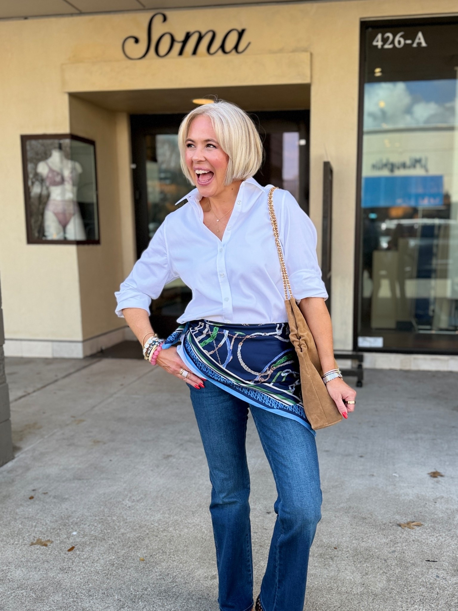 I went to Soma for a bra fitting, but I had to share my outfit from Chico’s  ￼

#LTKdayinmylife #LTKgrwm #LTKvlog