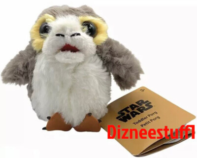 Disney Parks Star Wars Toddler Porg Talking Magnetic Shoulder Pal Plush Doll NEW  | eBay | eBay US