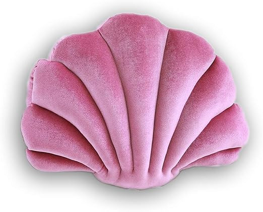 Yi-gog Sea Princess Seashell Decorative Pillow,1 Cotton Linen Throw Pillowcases Sea Ocean Theme S... | Amazon (US)