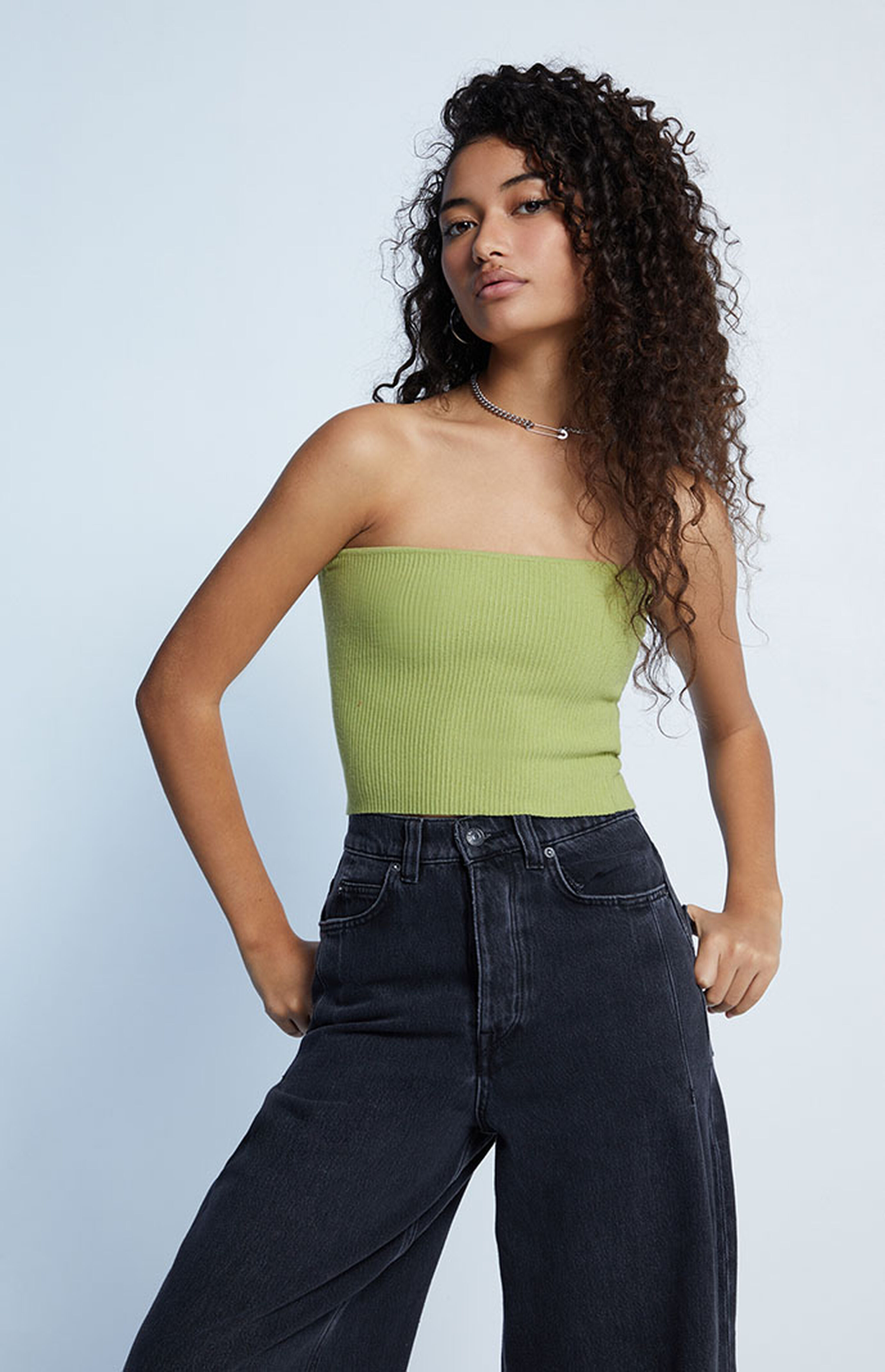 LA Hearts Sweater Tube Top | PacSun