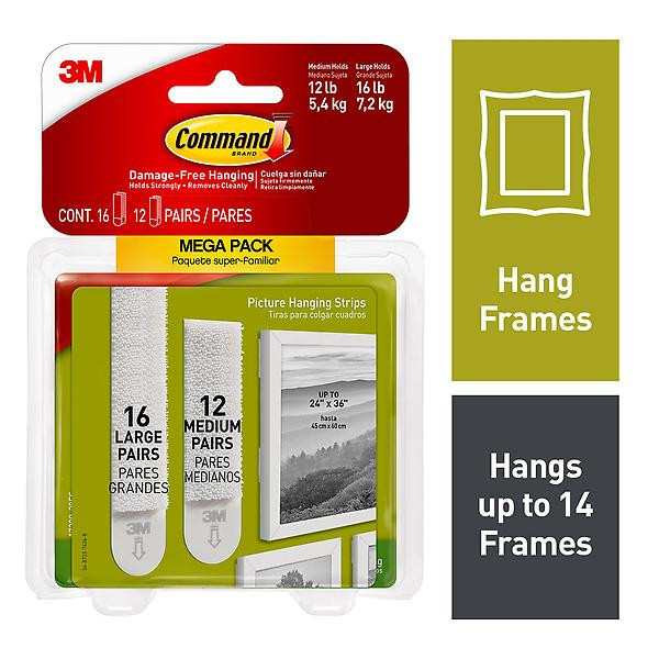 Command Adhesive Picture Hanging Strips | The Container Store