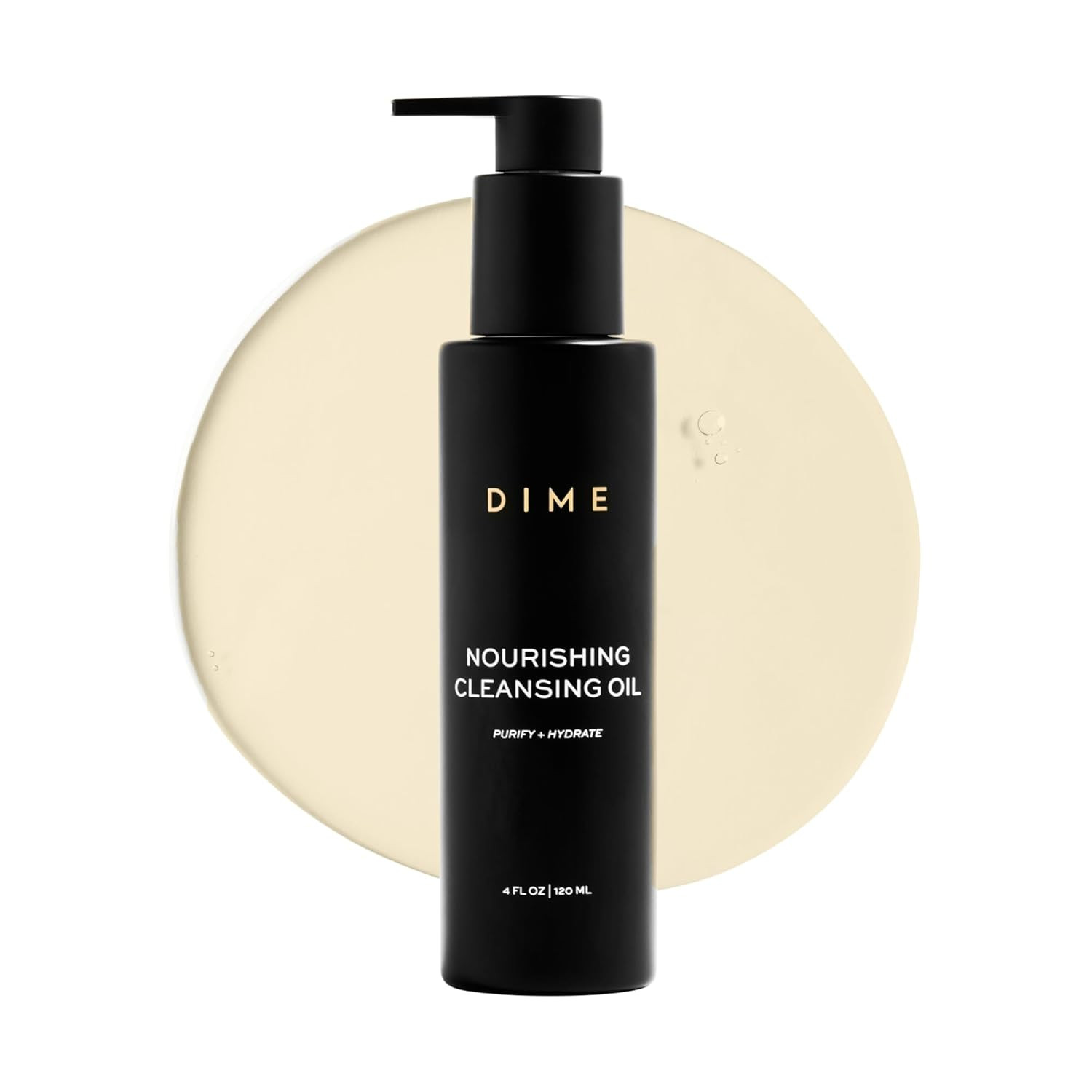 Amazon.com: DIME Beauty Nourishing Cleansing Oil - 2-in-1 Cleanser & Makeup Remover with Meadowfo... | Amazon (US)