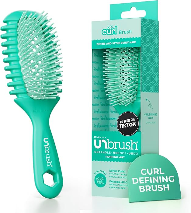 FHI Heat UNbrush Curl Detangling Brush for use on Wet Hair Only | Amazon (US)