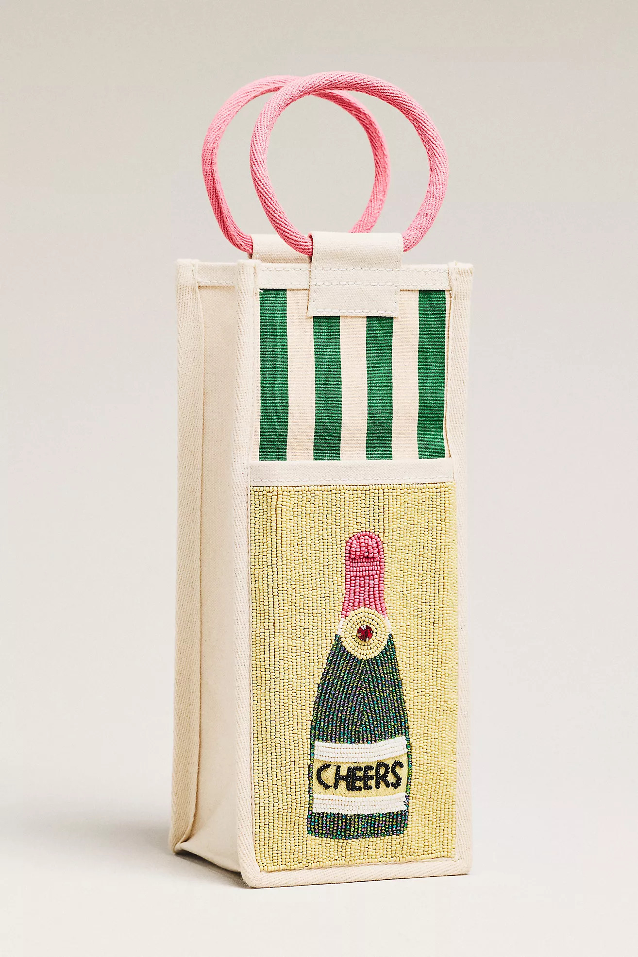 Beaded Wine Holder Tote | Anthropologie (US)