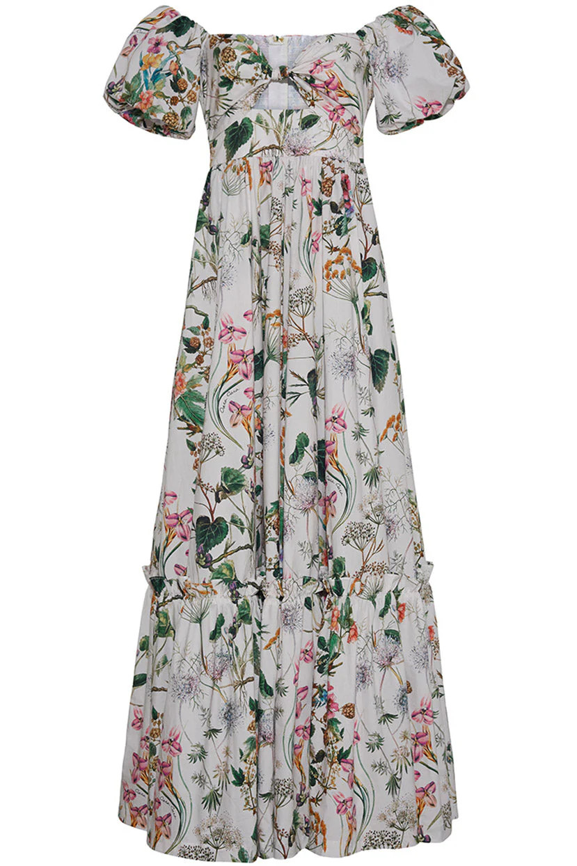 Payton Dress in Whimsical Ivory | Over The Moon