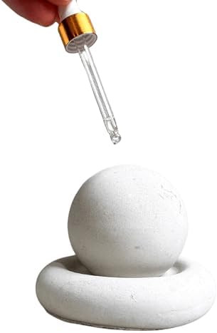 Concrete Essential Oil Diffuser, Aromatherapy Sphere, Passive Dome Diffuser, Cement Decor, Fragra... | Amazon (US)