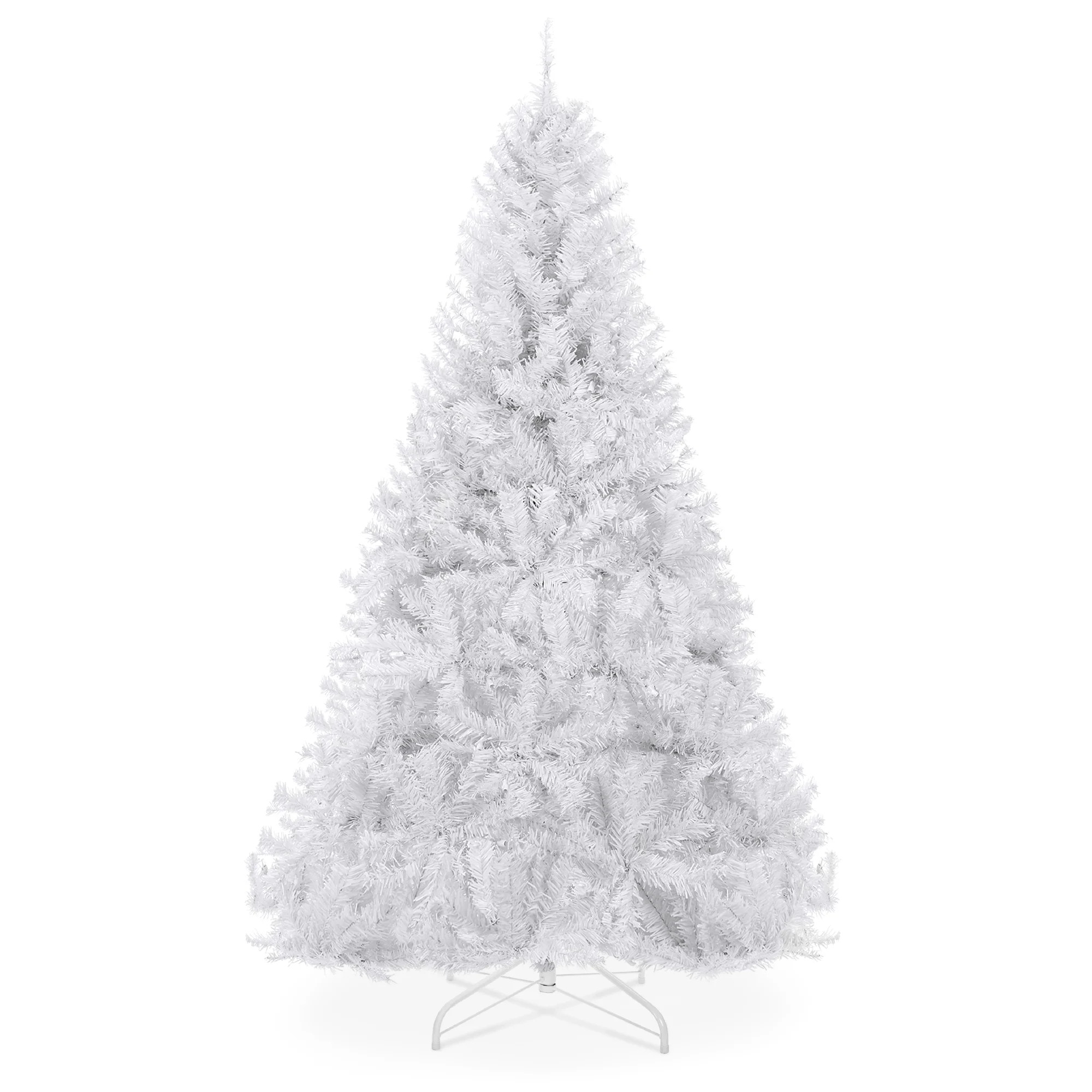Best Choice Products 6ft Premium Hinged Artificial Christmas Pine Tree w/ 1,000 Tips, Metal Base ... | Walmart (US)