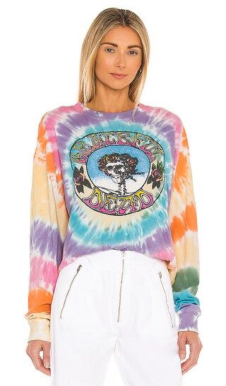 Grateful Dead Tie Dye Tee in Rainbow Tie Dye | Revolve Clothing (Global)