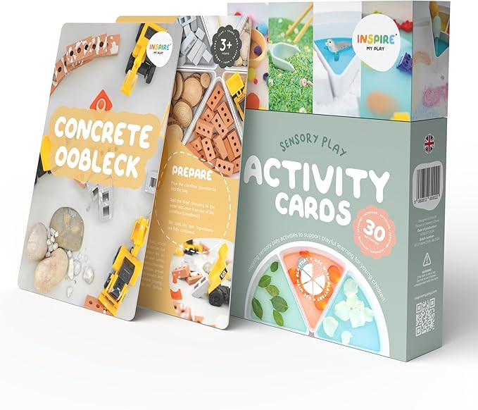 Inspire My PLAY - 30 x Sensory Play Activity Cards - Inspiration for Creative Play Activities - S... | Amazon (US)
