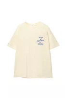 T-shirt with a cocktail graphic | PULL and BEAR UK