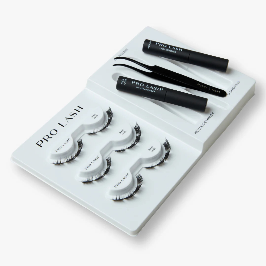 Starter Kit Pro Wear™ - 10 Day Wear / Mega Volume No. 03 / Black | Pro Lash