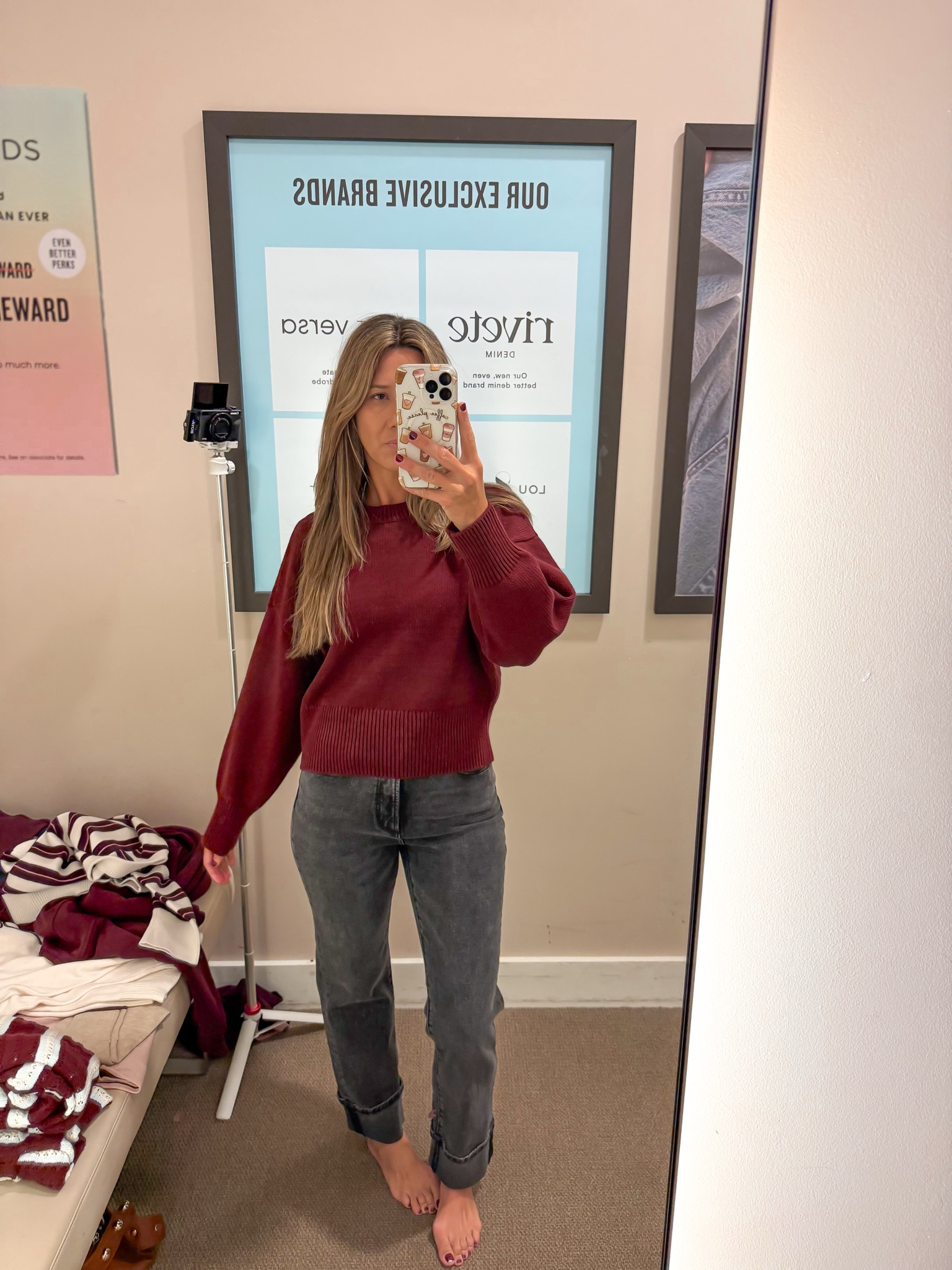 LOFT
50% OFF EVERYTHING + FREE SHIPPING 

SWEATER MEDIUM BUT SMALL WOULD PROB BE GOOD
JEANS 25R

FULL TRY ON VLOG (WITH MY MOM) IS UP ON YOUTUBE!!

FALL OUTFITS WOMEN, FALL FASHION HAULS, FALL, FALL JEANS, CASUAL, OUTFITS, FALL SWEATERS, FALL DENIM, DATE NIGHT OUTFITS 

 #LTKvlog #LTKSeasonal #LTKOver40