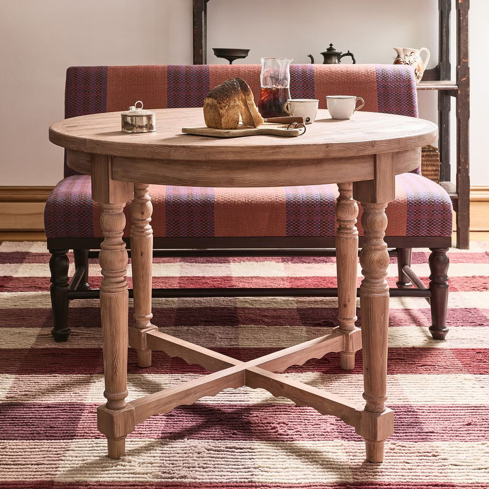 Farmhouse Round Kitchen Table | GreenRow