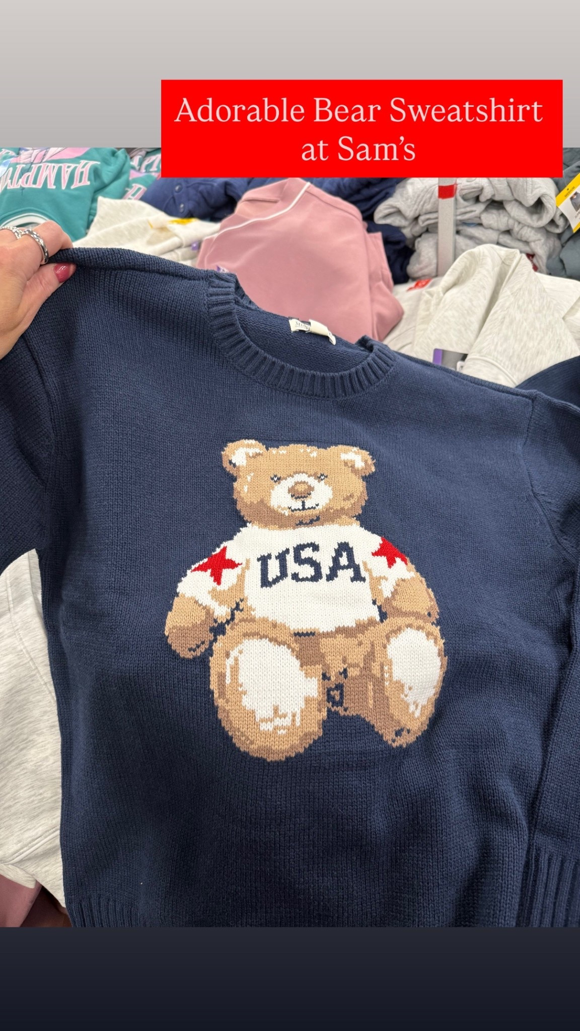 Such a cute find at Sam’s♥️really good quality!! It’s the perfect bear. 

#LTKFindsUnder100 #LTKFindsUnder50