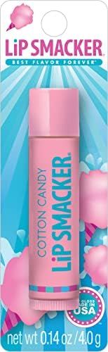 Lip Smacker Flavored Lip Balm, Cotton Candy, Flavored, Clear, For Kids, Men, Women, Dry Kids | Amazon (US)