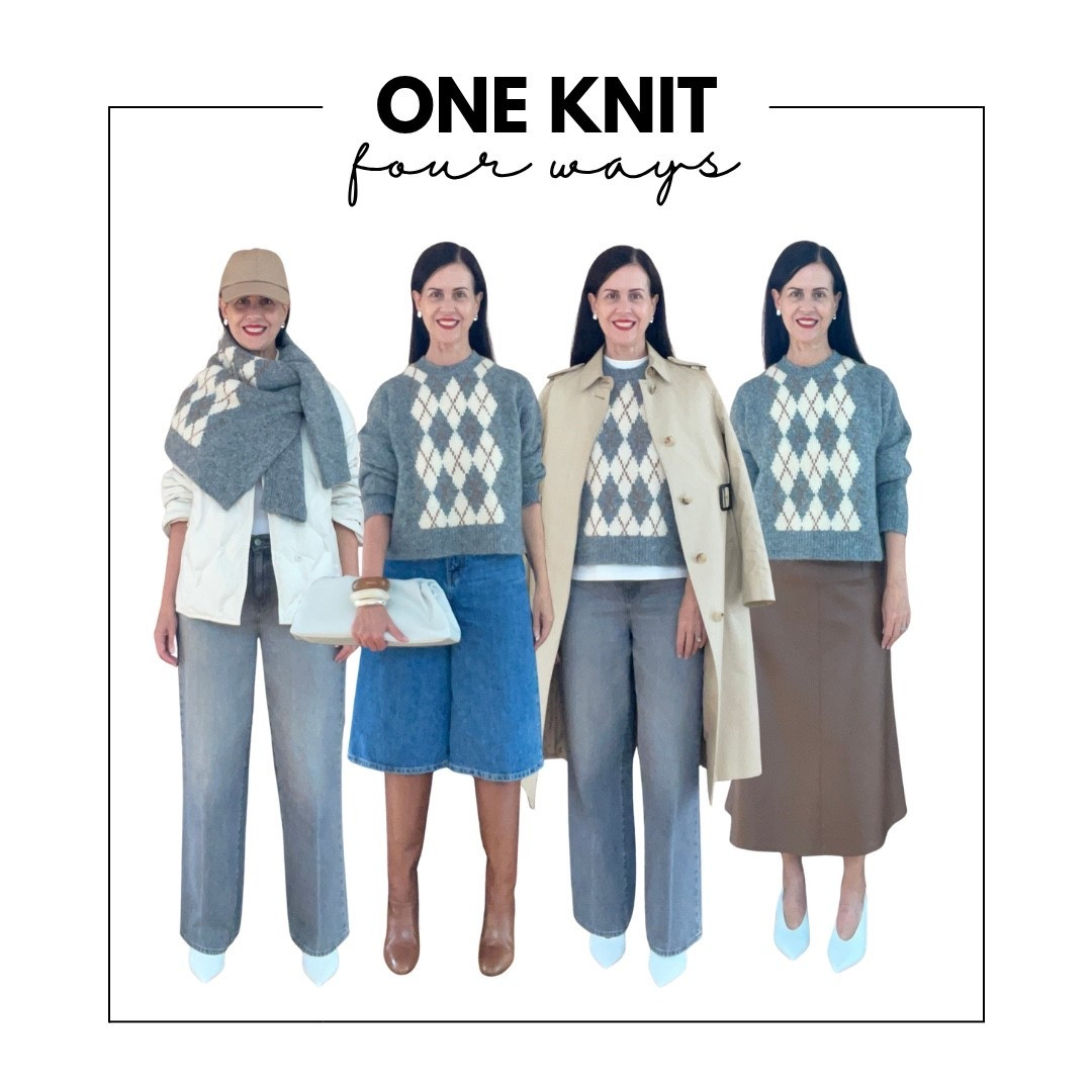 One knit, four ways.

#LTKaustralia #LTKautumn #LTKover50style