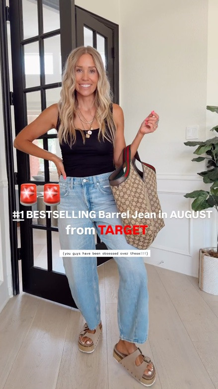 🤍These popular barrel jeans have the absolute best fit, length and style! I’m predicting that these are going to sell out.

Wearing size 4 (my tts) 

5’5” // 120 ish lbs

#LTKdayinmylife #LTKgrwm #LTKootd