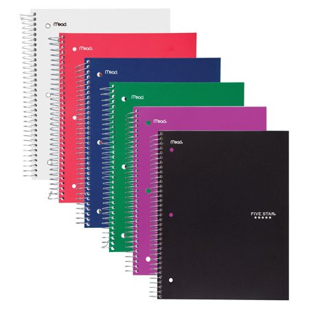 MeadWestvaco Five Star Notebook-2PK | Walmart (US)
