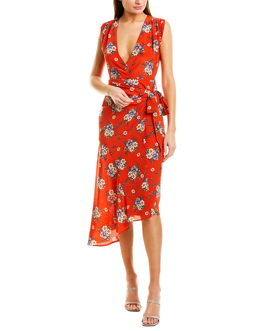 YUMI KIM Silk Midi Dress | Gilt