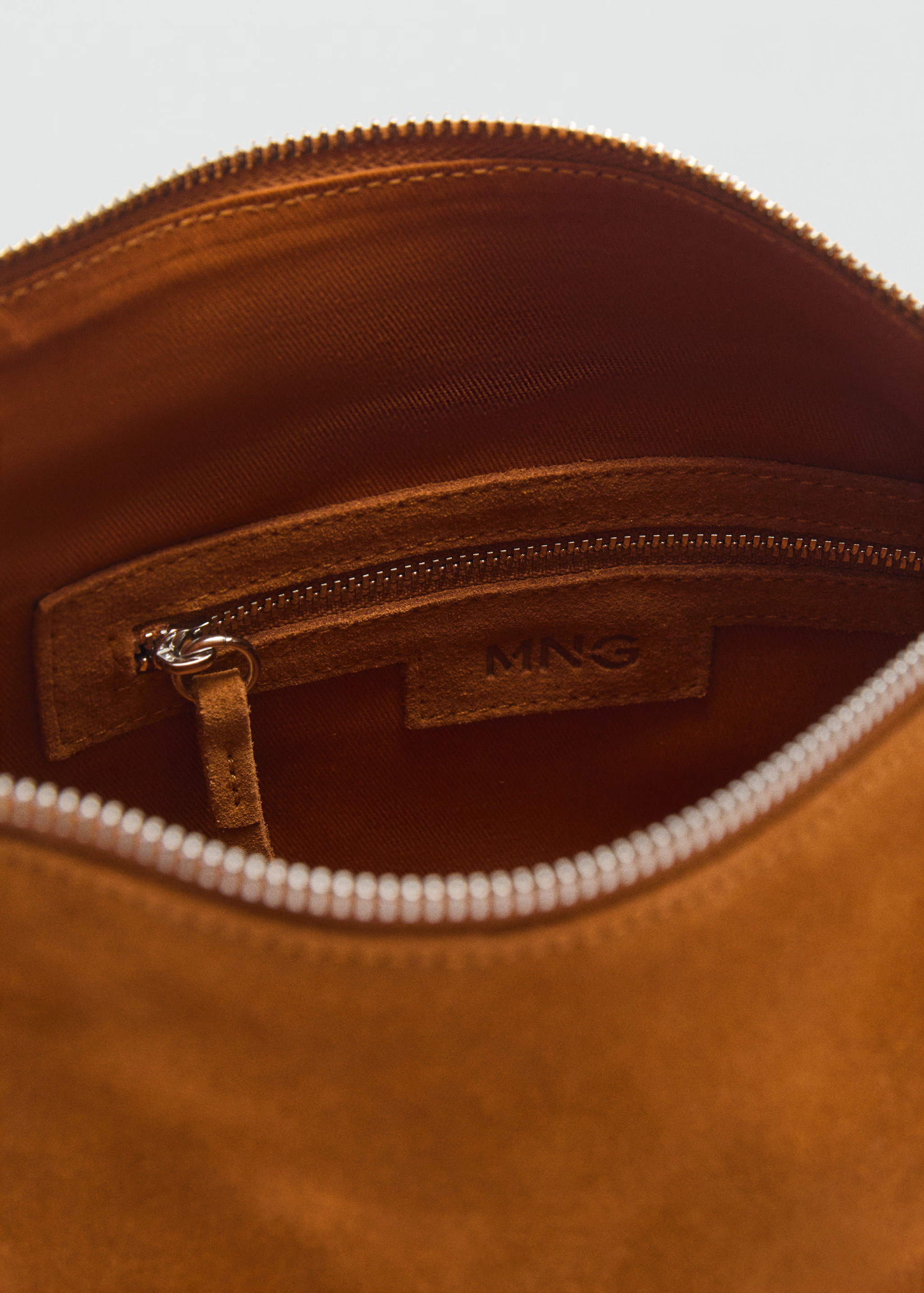 Suede shoulder bag - Women | MANGO USA | Mango (US/MX/AU)