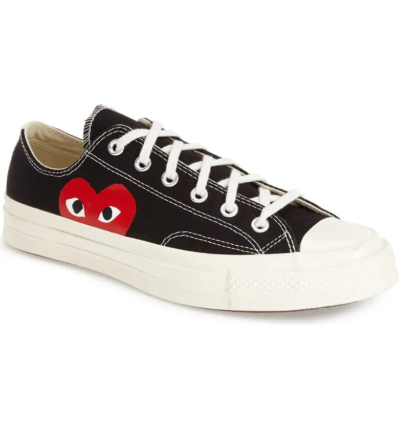 Comme des Garçons PLAY x Converse Chuck Taylor® Low Top Sneaker | Nordstrom | Nordstrom
