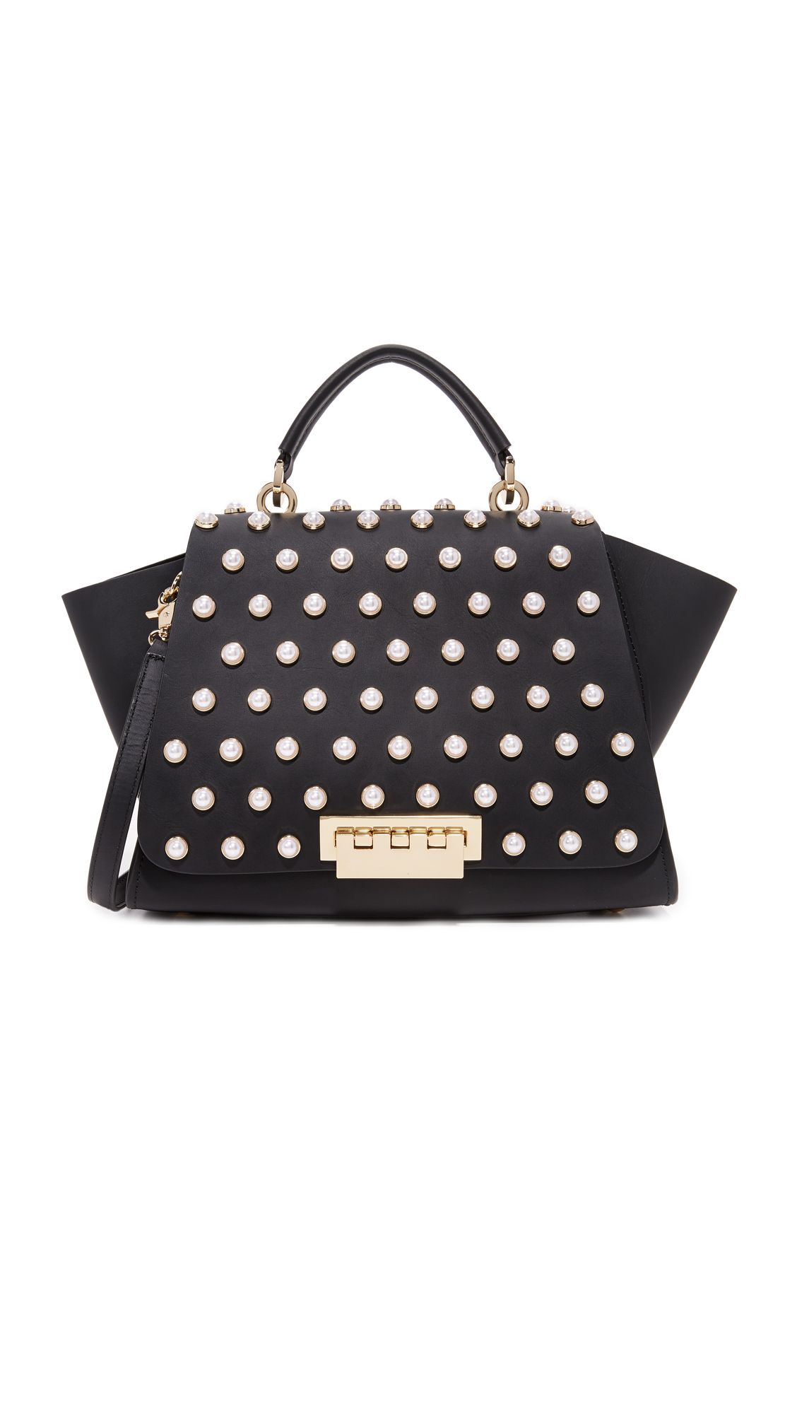 Eartha Imitation Pearl Lady Soft Top Handle Bag | Shopbop