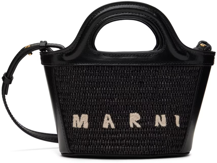 Marni - Black Micro Tropicalia Tote | SSENSE