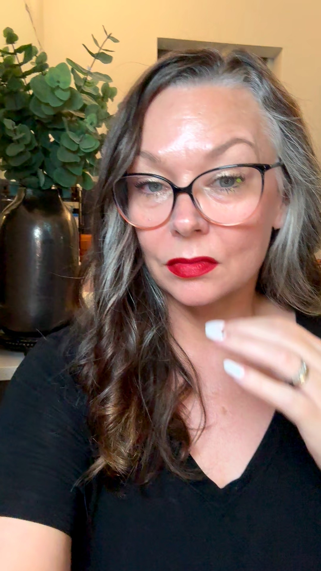 Spent the afternoon trying on some new products! I am not usually a red 💋 girlie but I might make an exception for this beautiful color! Great for the holidays. 

#LTKOver40 #LTKBeauty